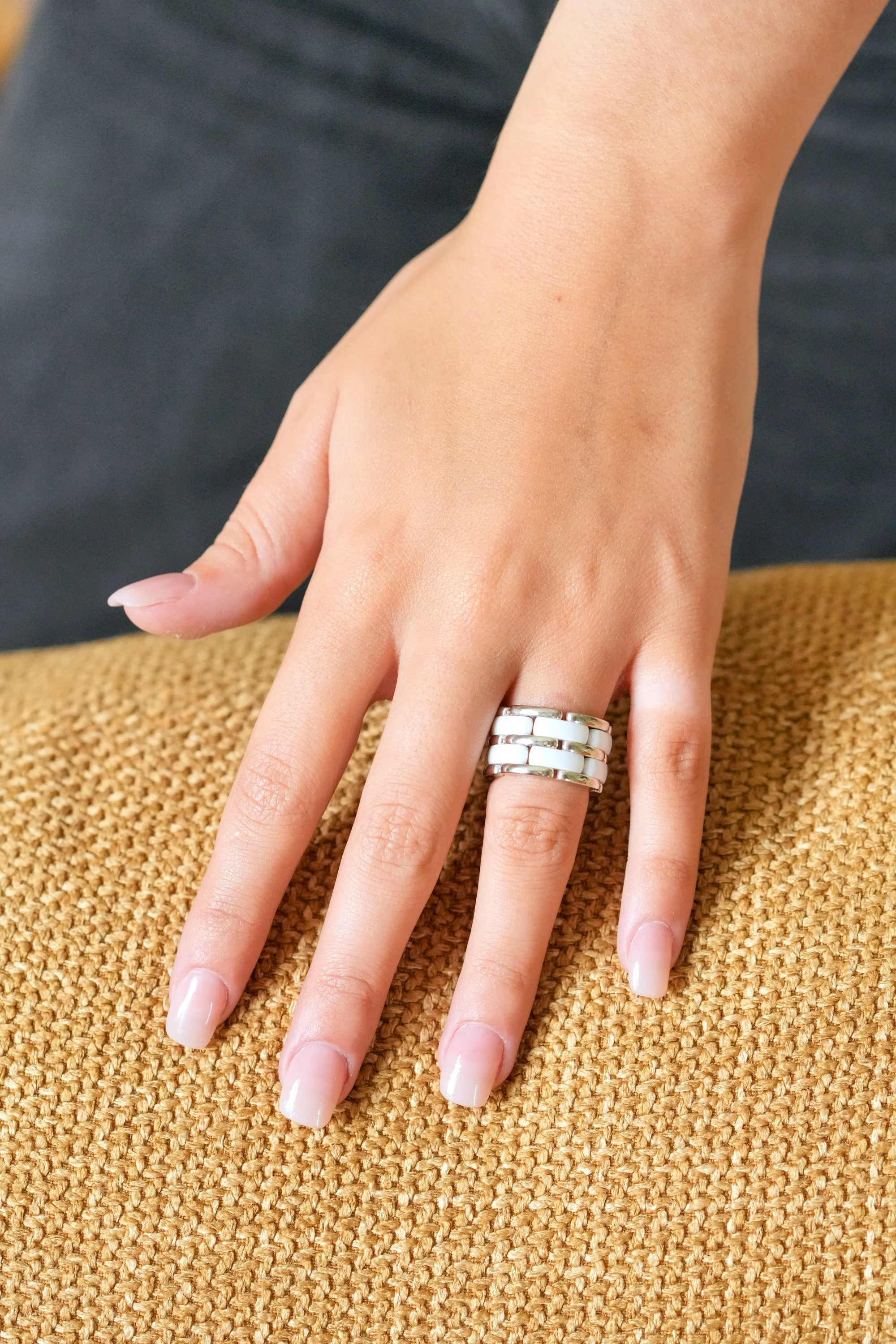 Bague chanel or hotsell